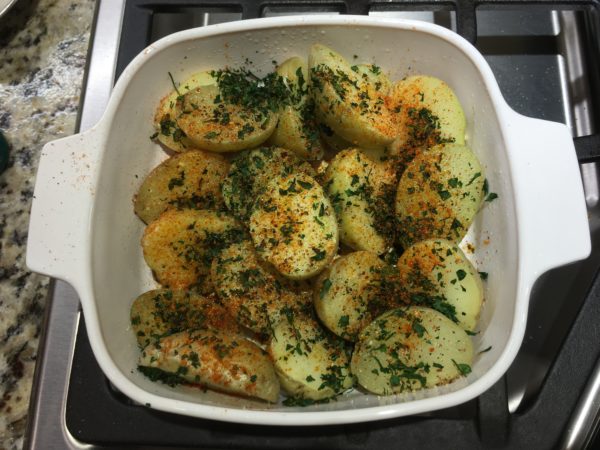 Garlic-Parsley Petite Potatoes